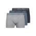 Calzoncillos Jack and Jones Jacjohn Solid 3 Pack Hombre Stormy Weather