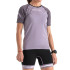 Camiseta de Trail Lurbel Spirit Flux Short Sleeves Lavanda/Marengo