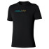 Camiseta de Fitness Mizuno Core Mizuno Short Sleevetee Hombre Negro