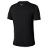 Camiseta de Fitness Mizuno Core Mizuno Short Sleevetee Hombre Negro