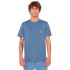 Camiseta Rip Curl Sportline Badge Ss Tee Hombre Azul