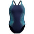 Bañador Speedo Digital Printed Medalist 1 Piece Mujer Azul