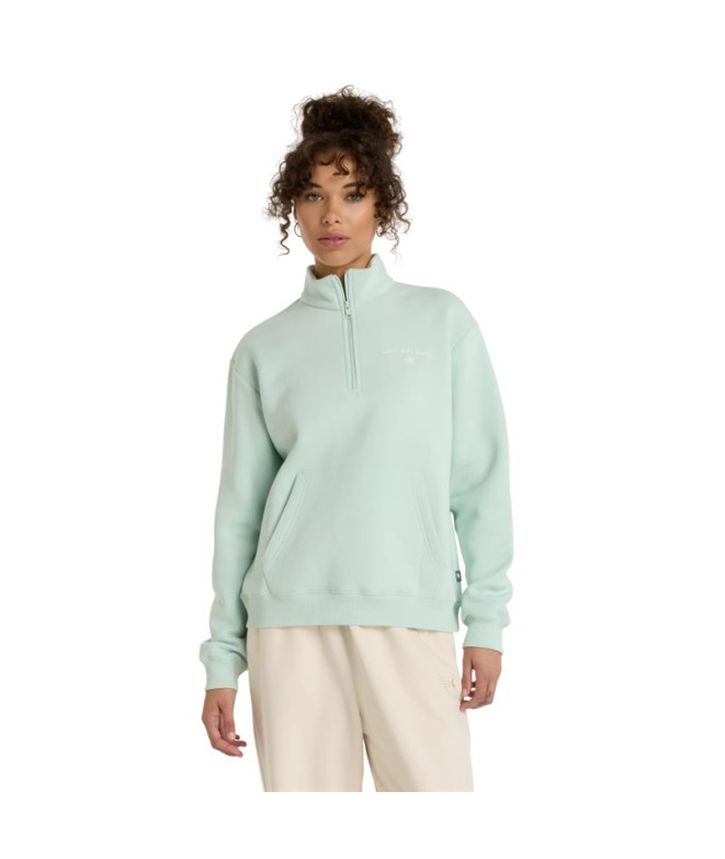 Sudadera Casual New Balance Reimagined Fleece...
