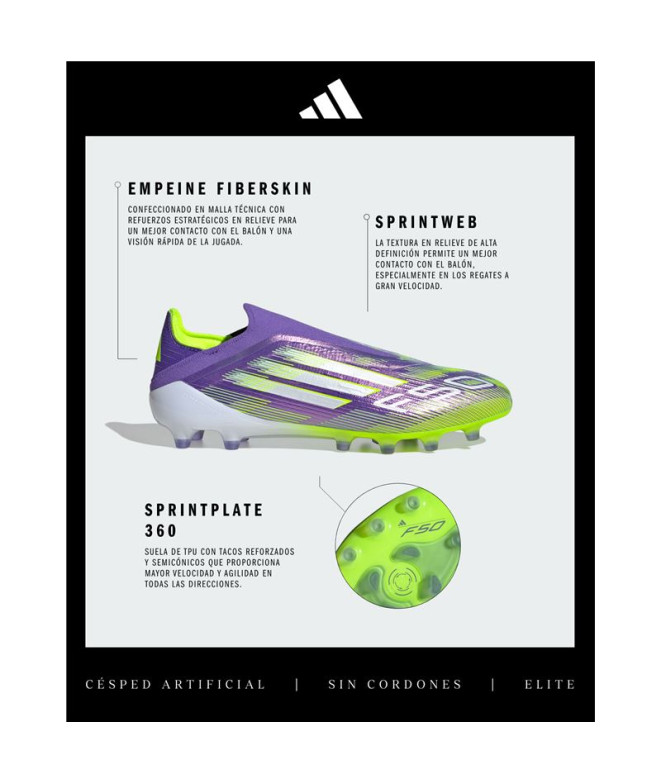 Botas de Fútbol adidas F50 Elite Ll Ag Morado