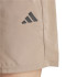 Pantalon de Fitness adidas Training-Es Wv Sho Homme Beige/Noir