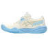 Chaussures de Pádel ASICS Gel-Challenger 15 Padel Femme Beige/Bleu