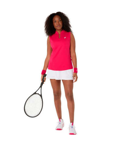 T-shirt de Tennis ASICS Court Tank Femme Rose