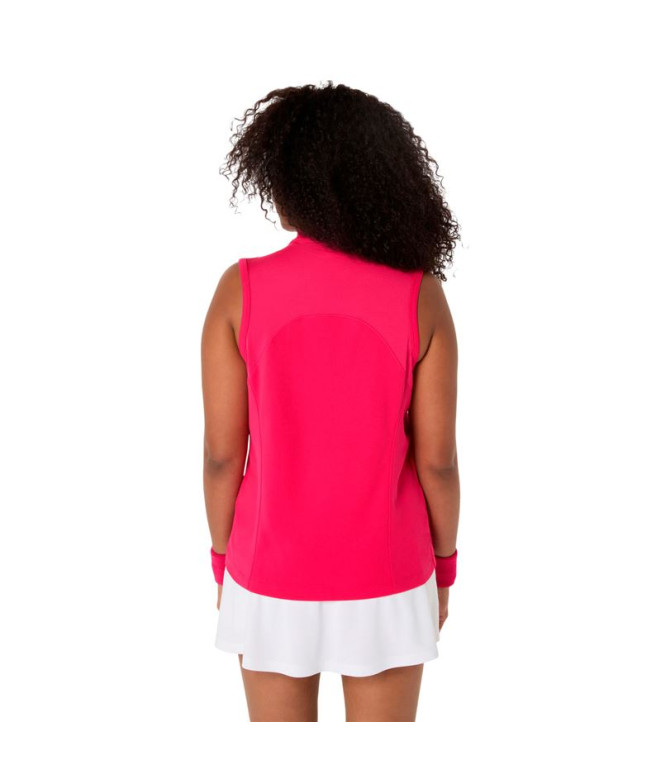Camiseta de Tênis ASICS Court Tank Mulher Rosa