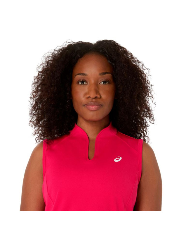T-shirt de Tennis ASICS Court Tank Femme Rose