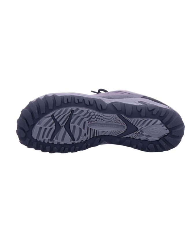 Chaussures Dockers Espagne Homme Noir Violet