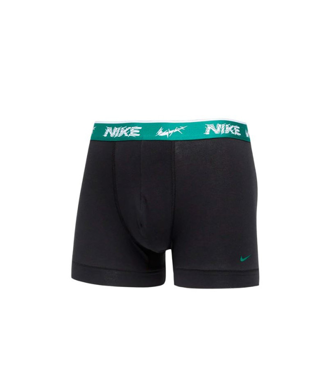 Cuecas Nike Trunk 3Pk Homem Preto