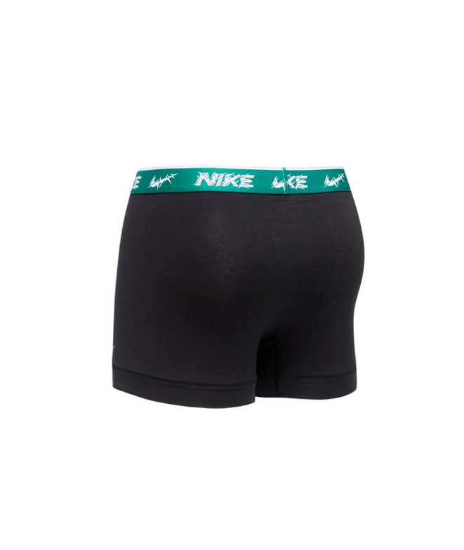 Cuecas Nike Trunk 3Pk Homem Preto