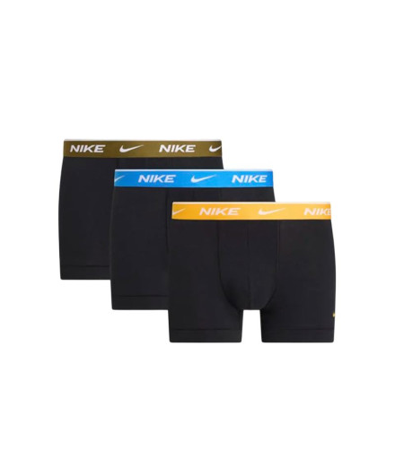 Cuecas Nike Trunk 3Pk Homem Preto