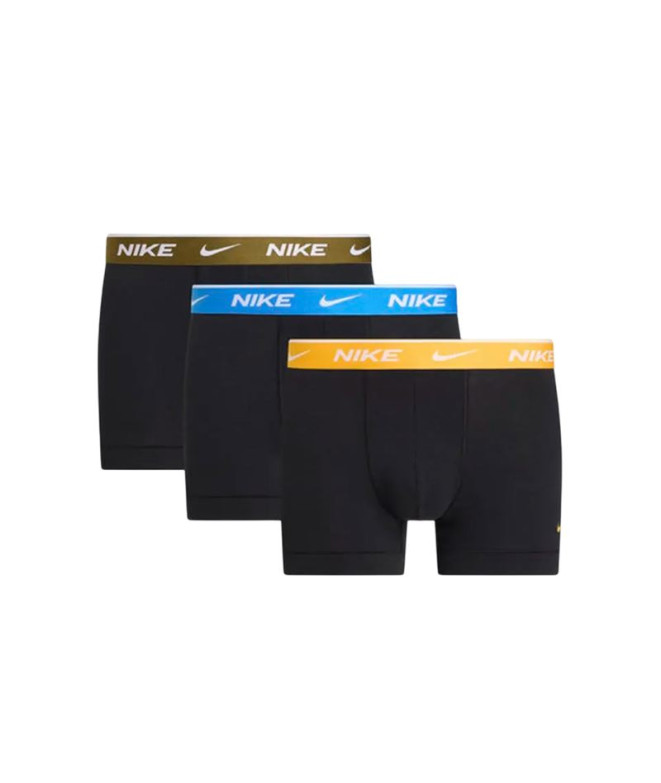 Slip Nike Trunk 3Pk Homme Noir