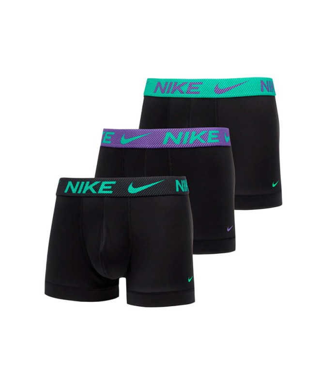 Calzoncillos Nike Trunk 3Pk Hombre Negro