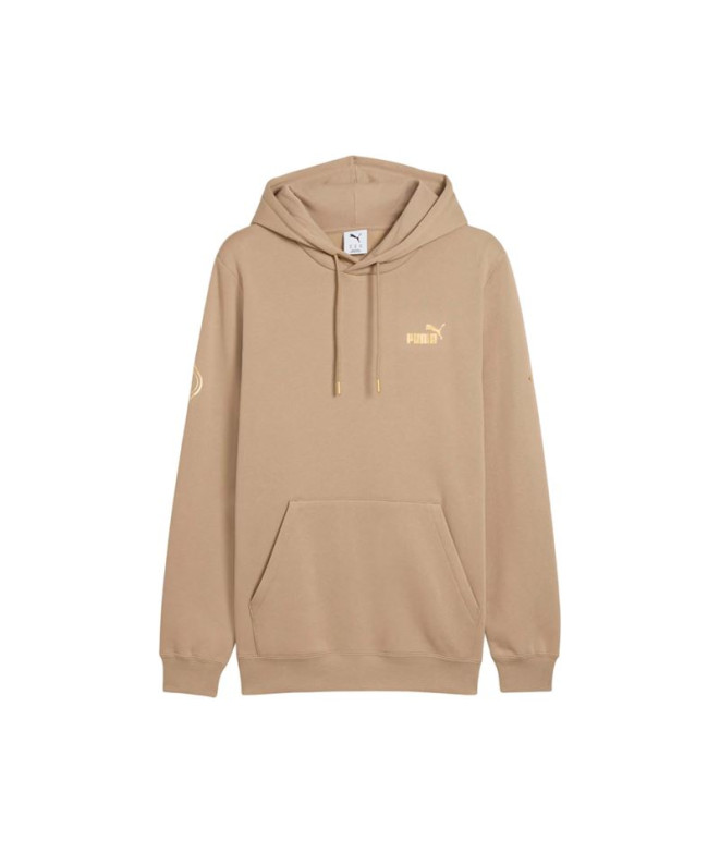 Sudadera Puma Maximal Metallic Hombre Marrón