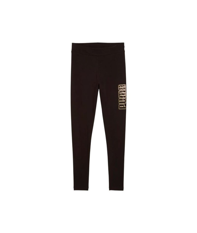 Collants Puma Maximal Metallic Femme Noir