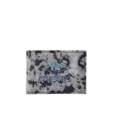 Carteira Rip Curl Festa Pack Pu Slim Homem Preto/Azul Carteira Rip Curl Festa Pack Pu Slim Homem Preto/Azul
