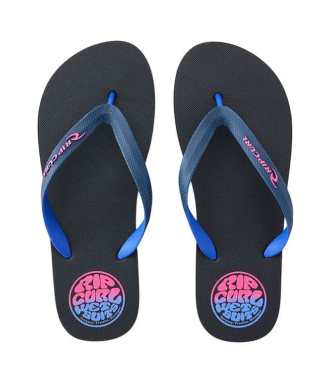 Chinelos Rip Curl Wetty Fade Bloom Open Toe...