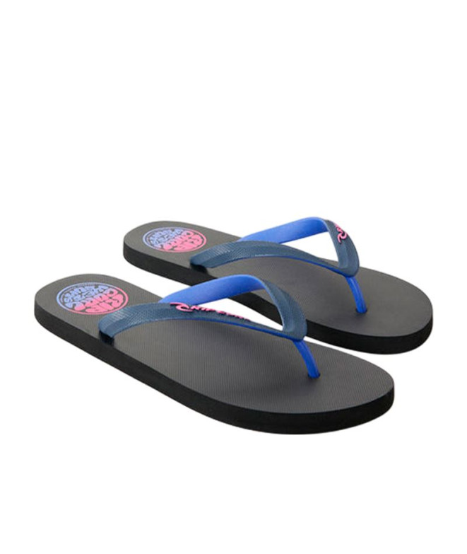 Chinelos Rip Curl Wetty Fade Bloom Open Toe...