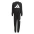 Calça adidas Bl French Terry Jog 240 Infantil Preto/Branco