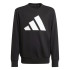 Calça adidas Bl French Terry Jog 240 Infantil Preto/Branco