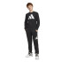 Calça adidas Bl French Terry Jog 240 Infantil Preto/Branco