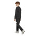Calça adidas Bl French Terry Jog 240 Infantil Preto/Branco