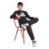 Calça adidas Bl French Terry Jog 240 Infantil Preto/Branco