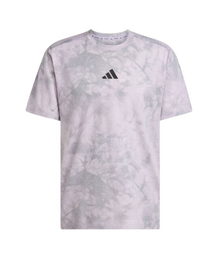 Camiseta de Fitness adidas Power Aop Tee Homem Lavanda