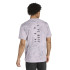 Camiseta de Fitness adidas Power Aop Tee Homem Lavanda