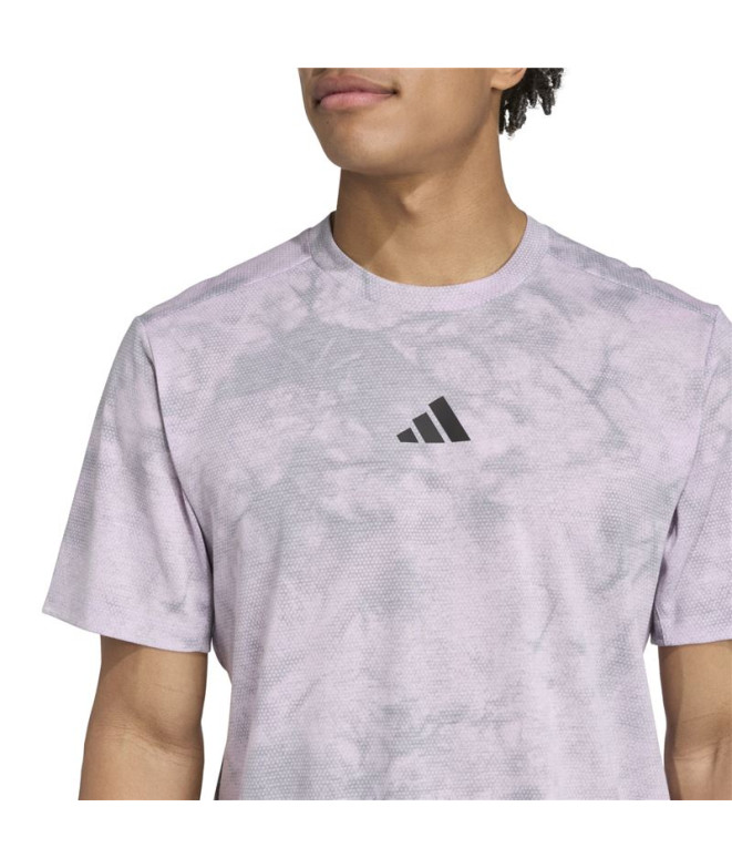 T-shirt de Fitness adidas Power Aop Tee Homme...