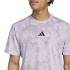 Camiseta de Fitness adidas Power Aop Tee Hombre Lavanda