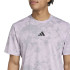 T-shirt de Fitness adidas Power Aop Tee Homme Lavande