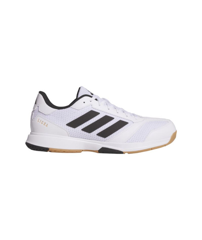 Chaussures de Handball adidas Ligra 8 Homme Blanc