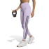 Mallas de Fitness adidas Opt 3 Bandas 1/1 L Mujer Lila