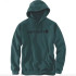 Sudadera Carhartt Signature Logo Hombre Verde