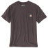 Camiseta Carhartt K87 Pocket S/S Hombre Marrón