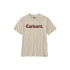 Camiseta Carhartt Logo Graphic Hombre Beige