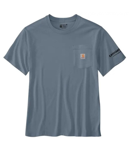 Camiseta Carhartt Streetcar Graphic Homem Azul Marinho Camiseta Carhartt Streetcar Graphic Homem Azul Marinho