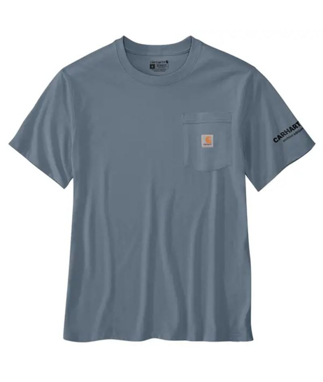 Camiseta Carhartt Streetcar Graphic Hombre Azul...