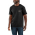 T-shirt Carhartt Pocket Script Graphic Homme Noir