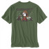 Camiseta Carhartt Pocket Outdoor Graphic Hombre Verde Oliva