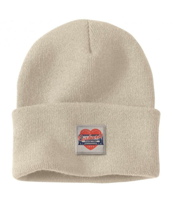 Bonnet Carhartt Bonnet en tricot avec patch en...