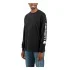 Camiseta Carhartt Sleeve Logo T-Shirt L/S Hombre Negro