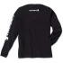 Camiseta Carhartt Sleeve Logo T-Shirt L/S Hombre Negro
