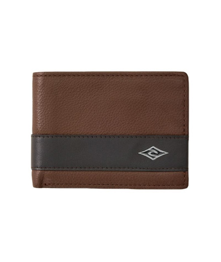 Cartera Rip Curl Diamond Rfid Slim Marrón