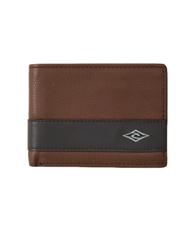 Carteira Rip Curl Diamond Rfid Slim Marrom