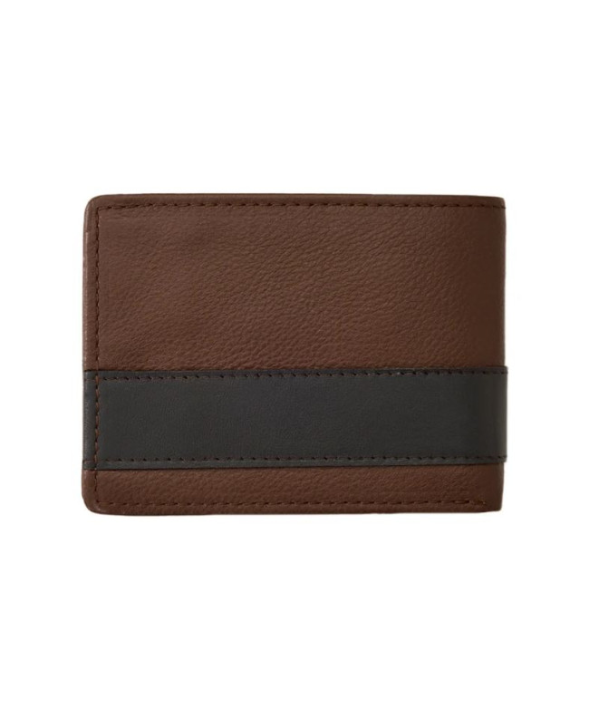 Portefeuille Rip Curl Diamond Rfid Slim Marron