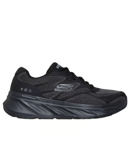 Sapatilhas Skechers Edgeride Homem Konzo Preto Knit/ Trim